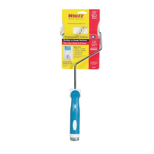 Whizz Whizz Maximus Polyamide 4 in. W Mini Paint Roller Cover and Frame 54164 - main